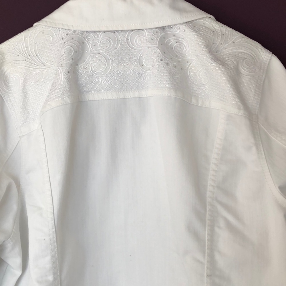 White denim jacket - Picture 4 of 4